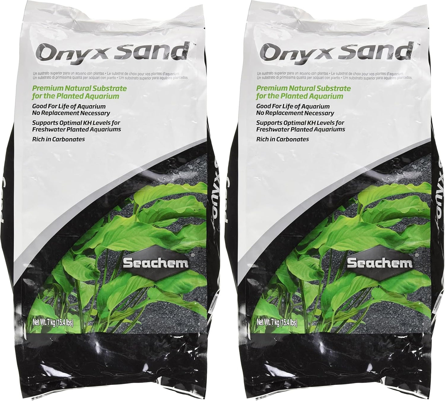 Onyx Sand, 7 kg / 15.4 lbs (Pack of 2)