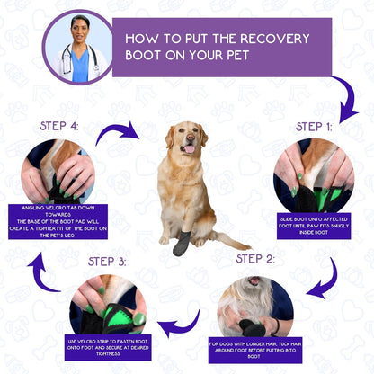 Recovery Boot and paw Protector (Medium)