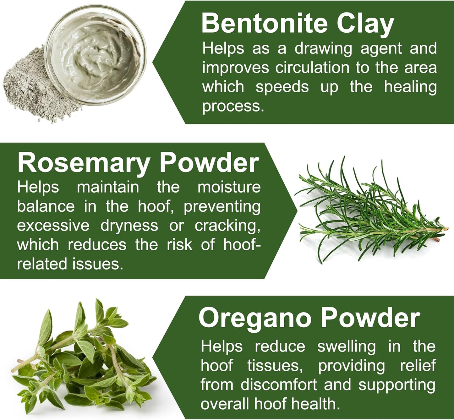 Thrush Treatment for Horses | Pure Sole Thrush Dust 2 oz – Non-Caustic Horse Hoof Powder for Cracks, Frogs and White Line | Helps to Maintain Healthy Hooves | Helps with Rain Rot and Coat Issues