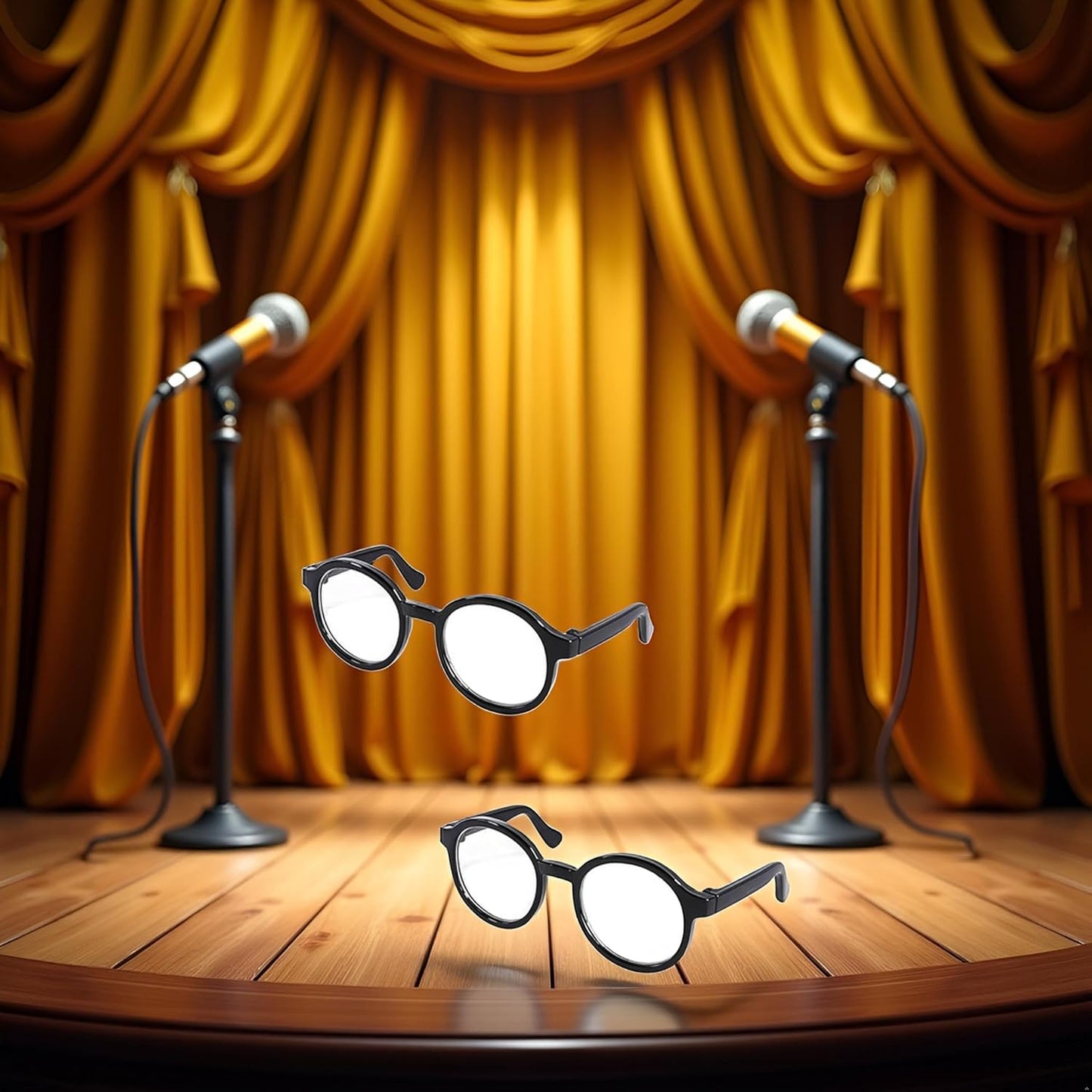 2Pcs Black Glasses Pet Dog Cute Glasses Clear Lens Retro Glasses Photo Props Cat Sun Glasses for Small Dogs Cats Cosplay Costume, Pet Supplies Apparel Accessories