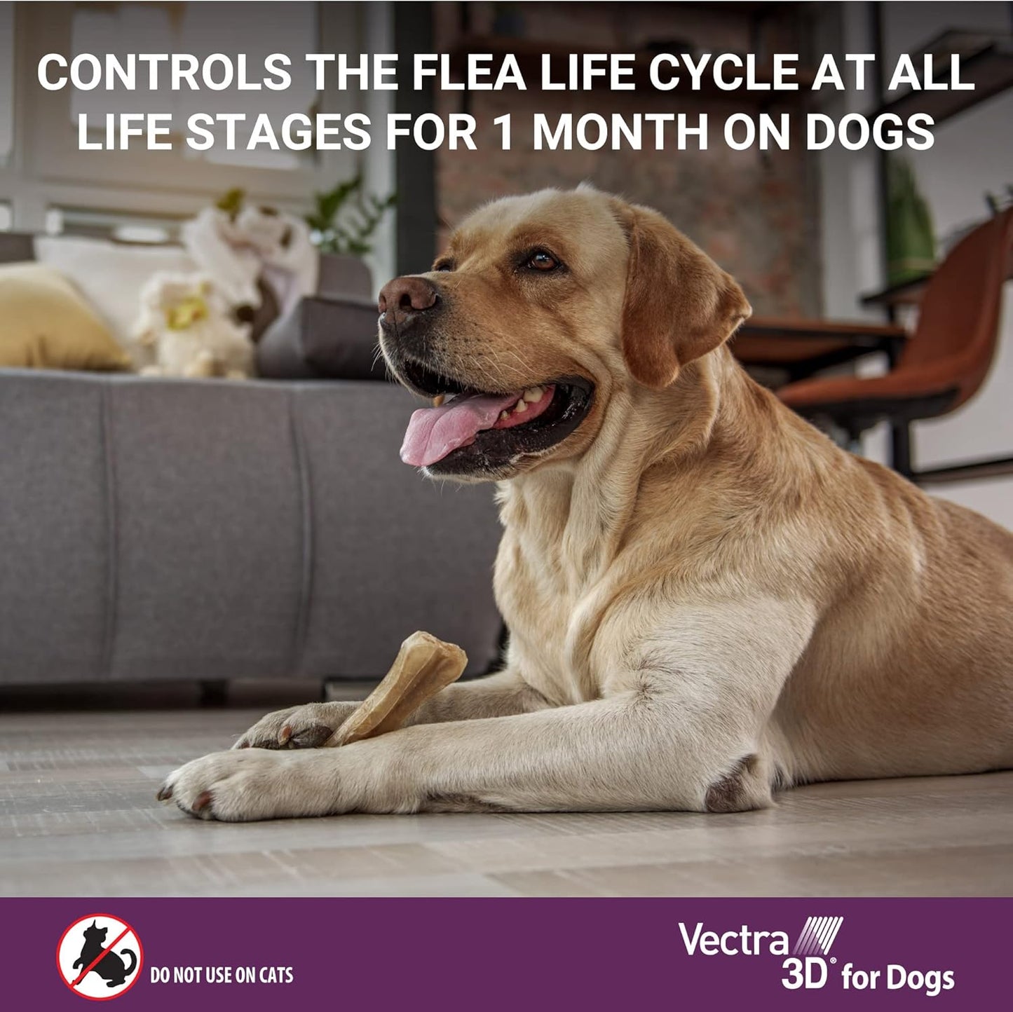 Vectra 3D for Dogs Flea, Tick & Mosquito Treatment & Prevention for Extra Small Dogs (5-10 lbs), 3 month supply