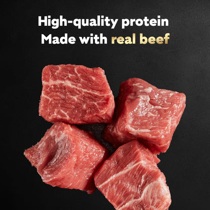 Cesar Filets in Gravy Adult Wet Dog Food Variety Pack, Filet Mignon, New York Strip and Prime Rib Flavors, 3.5 oz. Easy Peel Trays, Variety Pack of 24