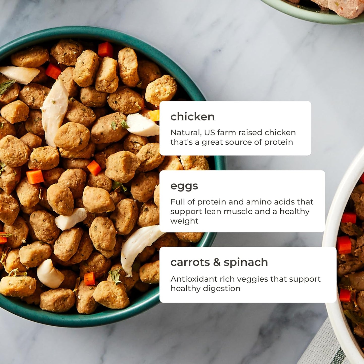 Freshpet Fresh Dog Food, Freshly Roasted Meals, Tender Chicken Recipe, 5.5 lb