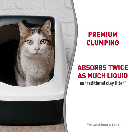 Nature’s Miracle Premium Clumping Corn Cob Litter, 10 Pounds, Made With Real Corn Cob For Fast-Clumping Litter For Multi-Cat Households