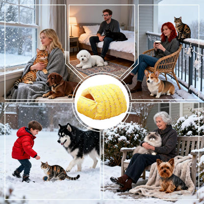 Cat Bed, Removable Warm Soft House, Semi Enclosed Washable Cat Sleeping, and Sturdy Design, Provides Comfort and Warmth, Pet Bed, Small Dog Kitten Home Travel Bedroom Living Room