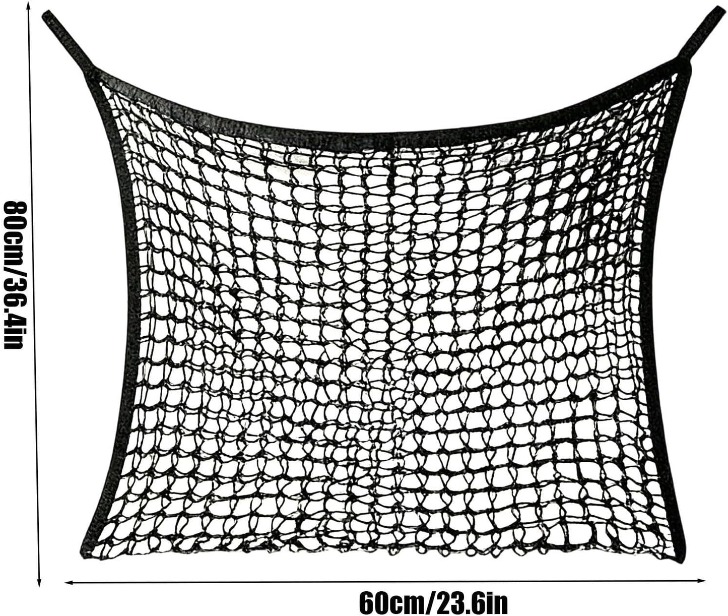 Forage Holder - Quick Load Webbing Pouch, Grazing Control Animal Feeder, Heavy Duty Stable Supply, Gut Health Support Roughage Containment Equipment | Equine Caprine Farm Pens Hauling