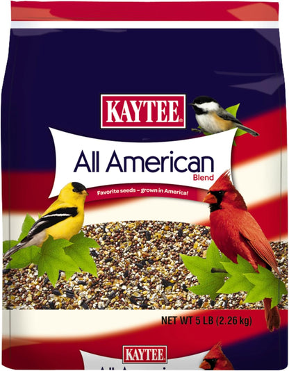 Kaytee All American Wild Bird Food Seed Blend, 5 Pound