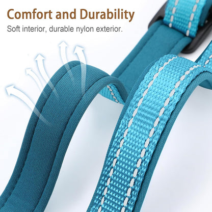 Reflective AirTag Cat Collar, IP68 Waterproof Airtag Holder, Safety Elastic Band Cat Collars for Kittens and Puppies (Blue, S)