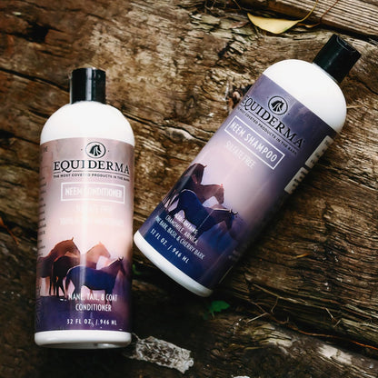 The Original – Equiderma Arnica Horse Shampoo, 32 oz | Sulfate-Free, Organic Herbal Formula for Healthy Skin, Silky Coat & Brilliant Shine | Natural Grooming Care