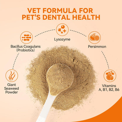 Dog Teeth Cleaning Powder + Dog Vitamins