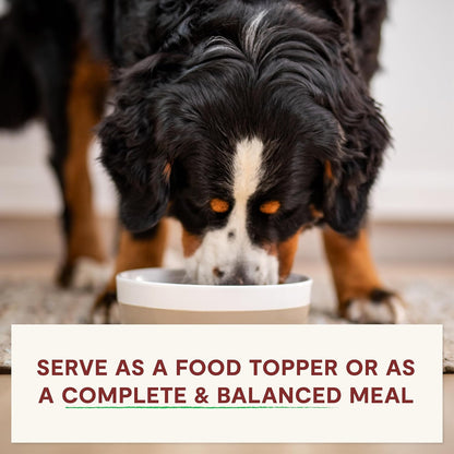 Open Farm, RawMix Freeze Dried Raw Morsels, Dog Food Topper & Meal Mixer, High Protein & Bone Broth Infused with 95% Real Meat, Organs & Bones, Front Range Recipe with Beef, Pork & Lamb, 13.5oz Bag