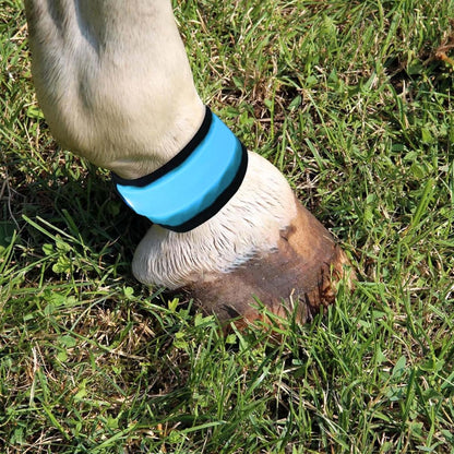 Horse Straps - Reflective Ankle Bands for Riding Safety | 4 Piece LED Horse Leg Wraps with Adjustable Fit, High Visibility & Comfortable Design for Night Riding, Parades, Farm Work, Ranch