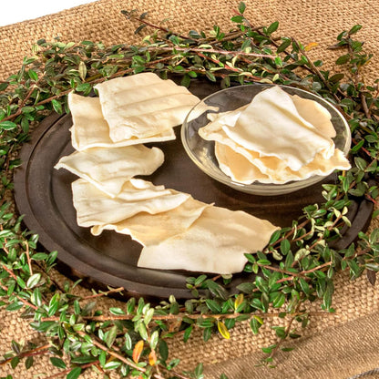 Pet Factory 100% USA Made Beefhide 8in Rolls Dog Dental Chews - Thick Rawhide Dental Chews for Dogs, Promotes Healthy Teeth & Gums, 99% Digestible - 8 Ounce (Pack of 1)