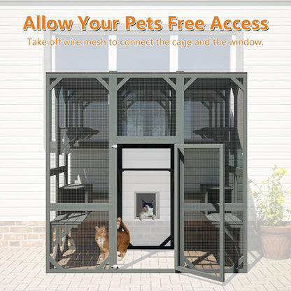 Catio Outdoor Cat Enclosure