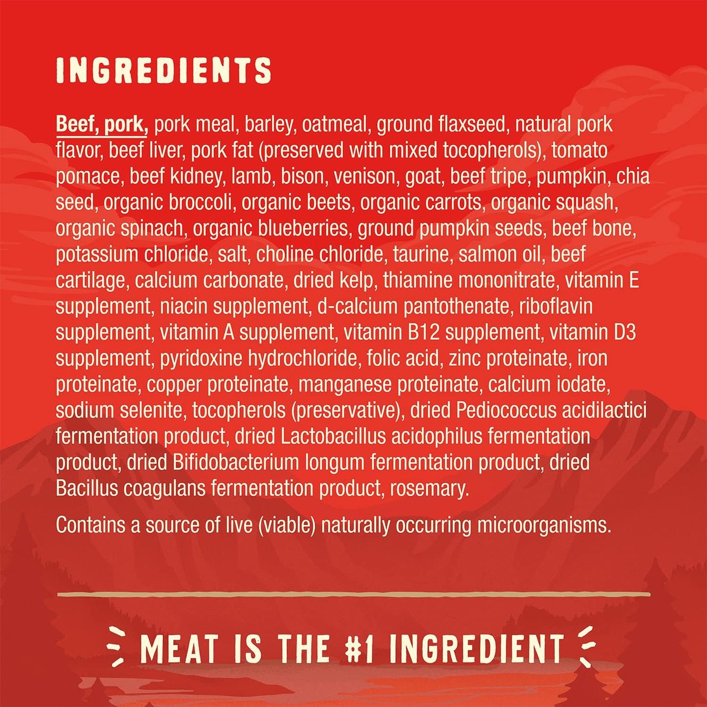 Stella & Chewy's Wild Red Dry Dog Food Raw Blend High Protein Wholesome Grains Red Meat Recipe, 21 lb. Bag