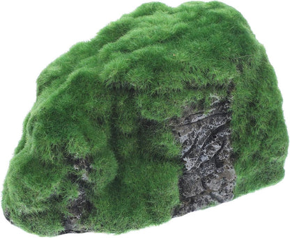 Reptile Hideout and Turtle Basking Platform Resin Cave Shelter Flocking Surface Large Habitat Decor for Geckos, Bearded Dragons, and Turtles in Terrariums