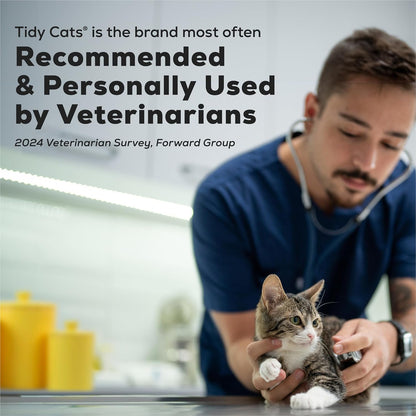 Purina Tidy Cats Cat Litter for Litter-Robot Clumping Cat Litter Odor Control Formula - 22 lb. Box