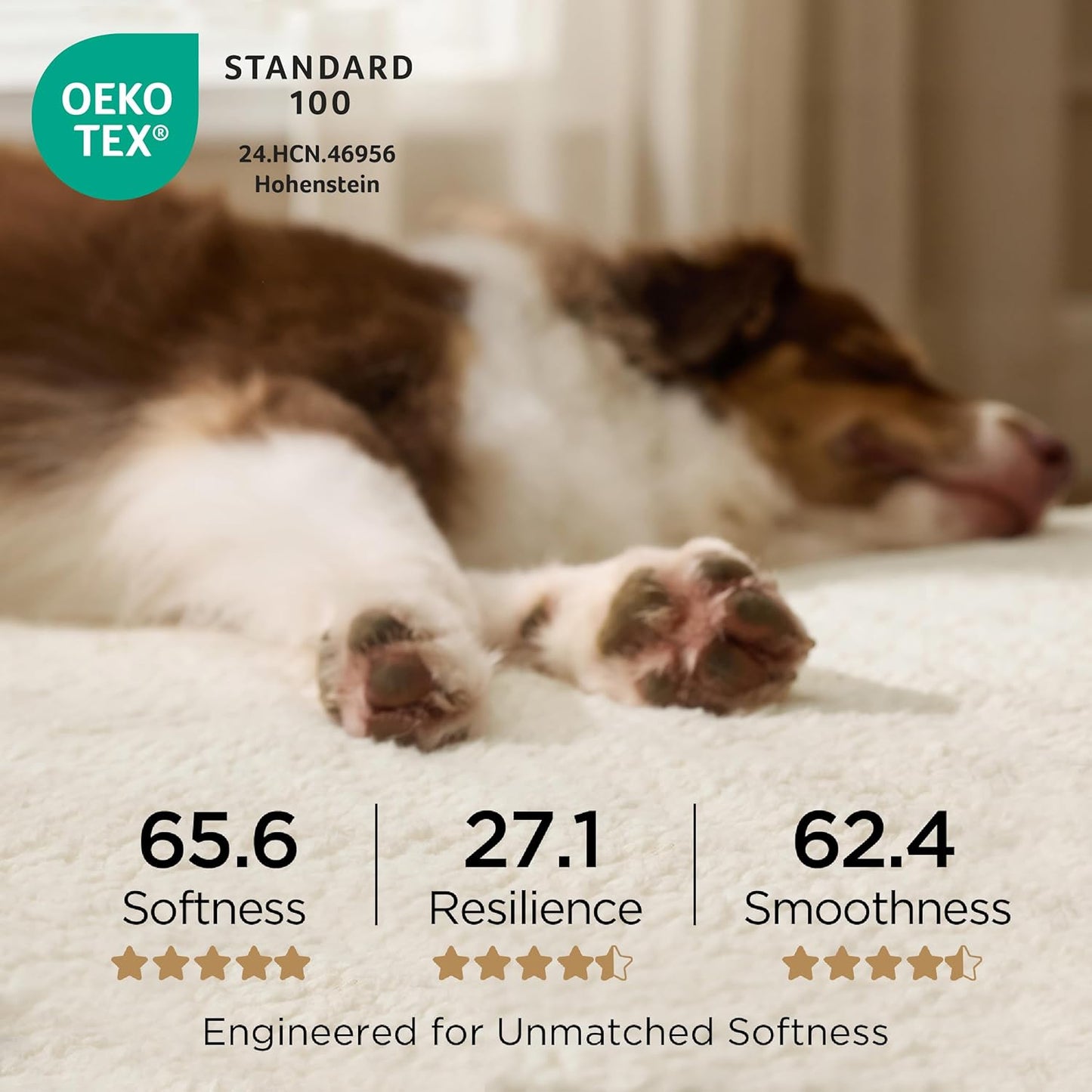 Bedsure Dog Beds with LESURE Dog Birthday Cake Toy