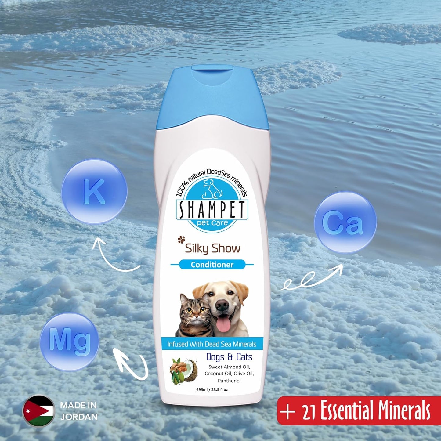 Infused Dead Sea Mineral Pet Conditioner (695 ML)