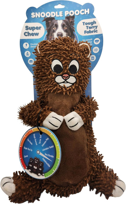 SNOODLE Tough Dog Chew Toy – Indestructible Fabric for Aggressive Chewers – Interactive Pet Toys & Puppy Teething Toys – Long Lasting Dog Chews – Small Dog Toys & Durable Puppy Chew Toys