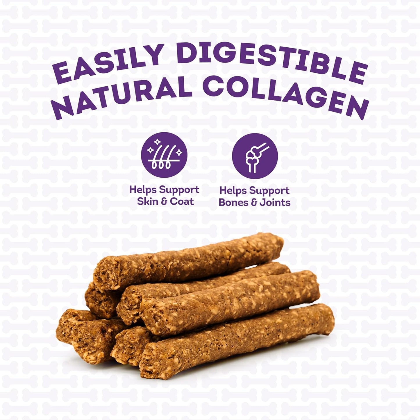 Collagen Smart Sticks Dog Treats - Chicken & Sweet Potato Flavor, 9oz/1 Pack