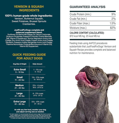 JustFoodForDogs Frozen Fresh Dog Food Sampler Human Grade Variety Box, Complete Meal or Topper, 18 oz (Pack of 7)