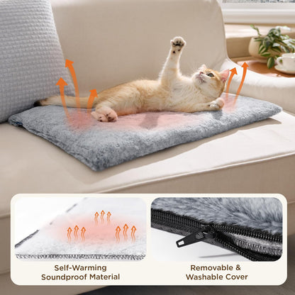 Bedsure Self Warming Cat Bed Weatherproof Outdoor Cat House