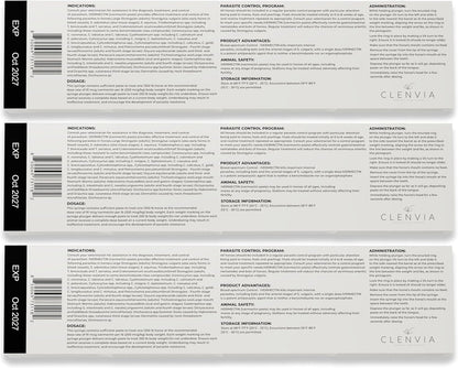 Horse Paste 1.87% – Apple Flavored Wormer – 6.08g Tube – Treats Up to 1250 lb