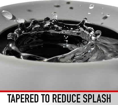 Franklin Pet Supply Co. Spill Proof Pet Bowl - No Splash Travel Water + Food Dish for Dogs + Cats - Portable - 16 oz. - BPA Free