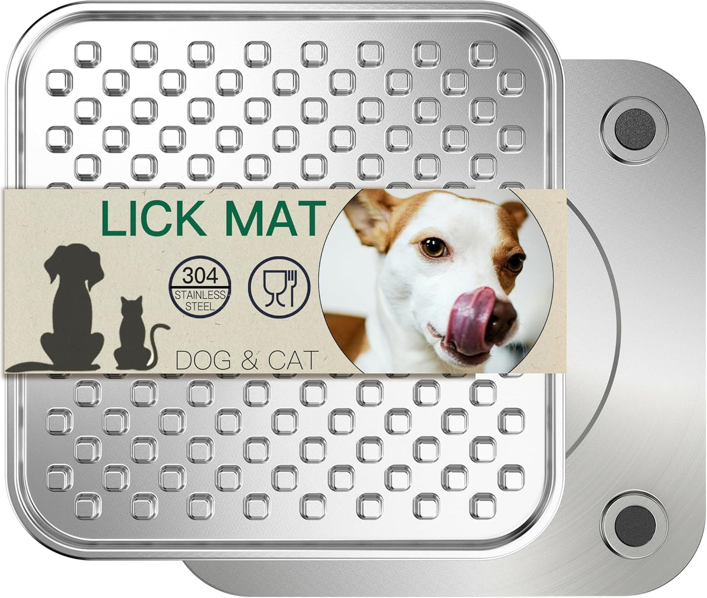 Lick Mat + Water Bowl Set