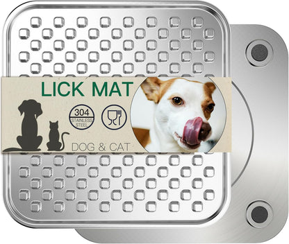 Lick Mat + Water Bowl Set