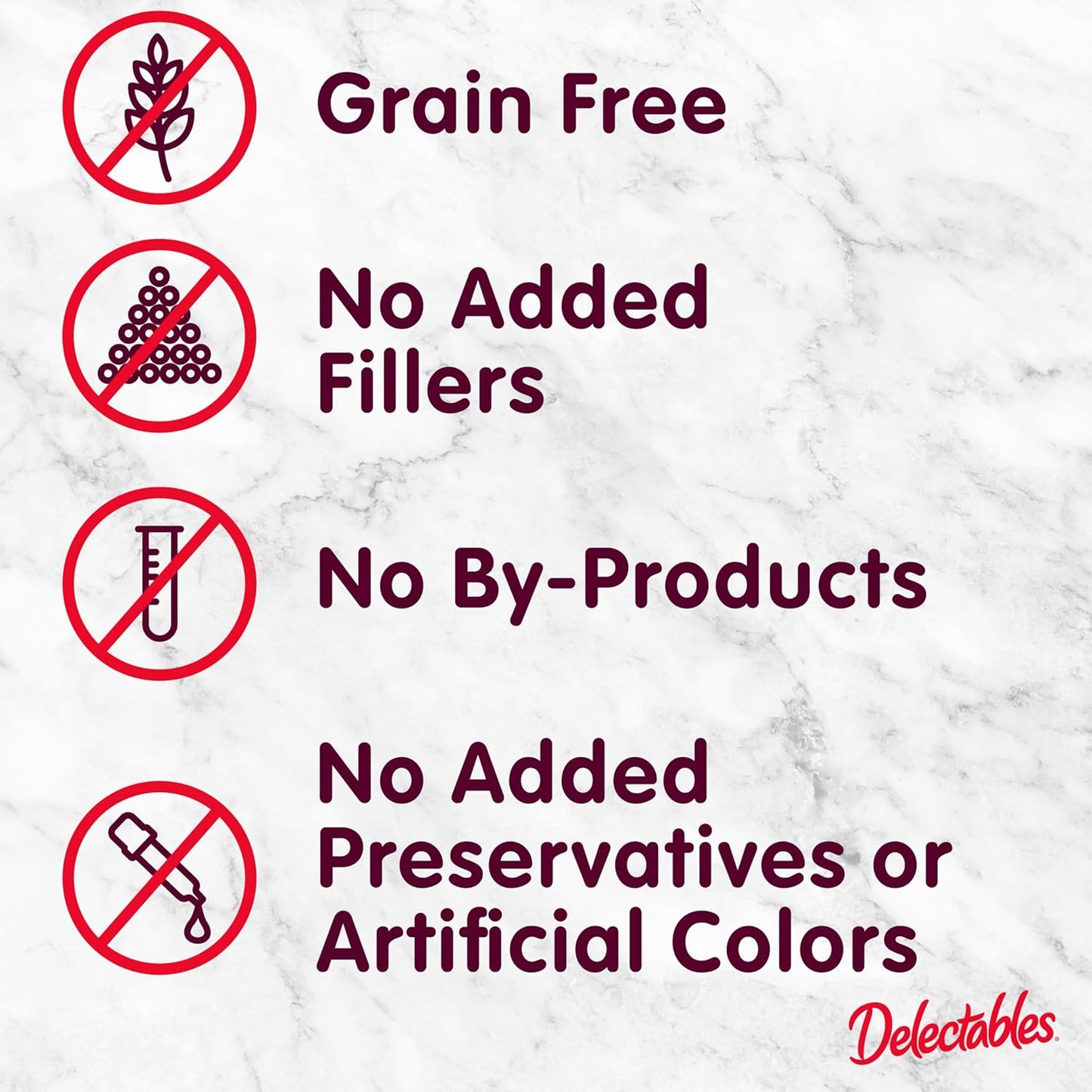 Delectables Squeeze Up Creamy Squeezable Puree, Lickable Wet Cat Treats, Grain Free, No Added Fillers, No By-Products, No Added Preservatives, 0.5 Ounces Tube Chicken Flavor, 32 Tubes Total