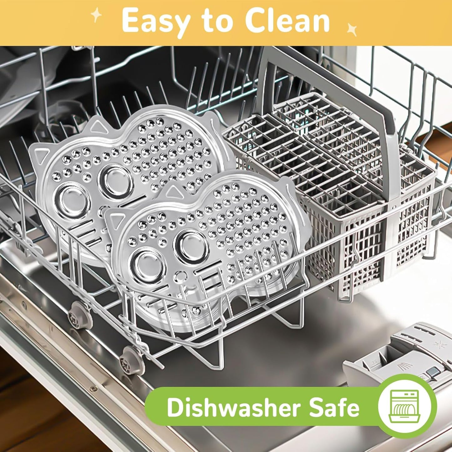 Stainless Steel Lick Mat for Dogs & Cats, 2 Pack Dog Lick Mat with Non-Slip Base, Dog Licking Mat for Anxiety Relief, Cat Slow Feeder