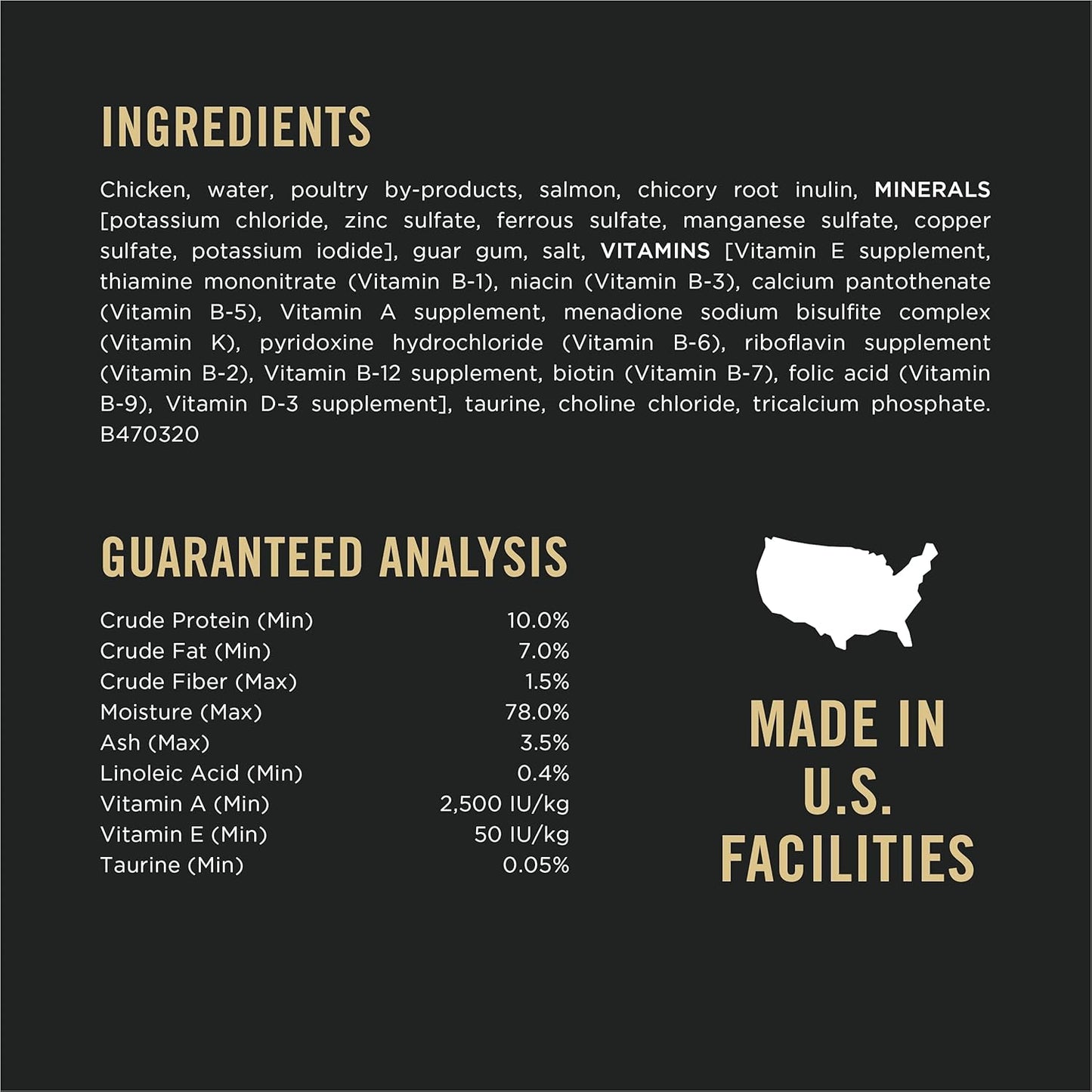 Purina Pro Plan Sensitive Skin and Sensitive Stomach Cat Food Wet Pate, Grain Free Chicken Entree - (Pack of 24) 3 oz. Cans