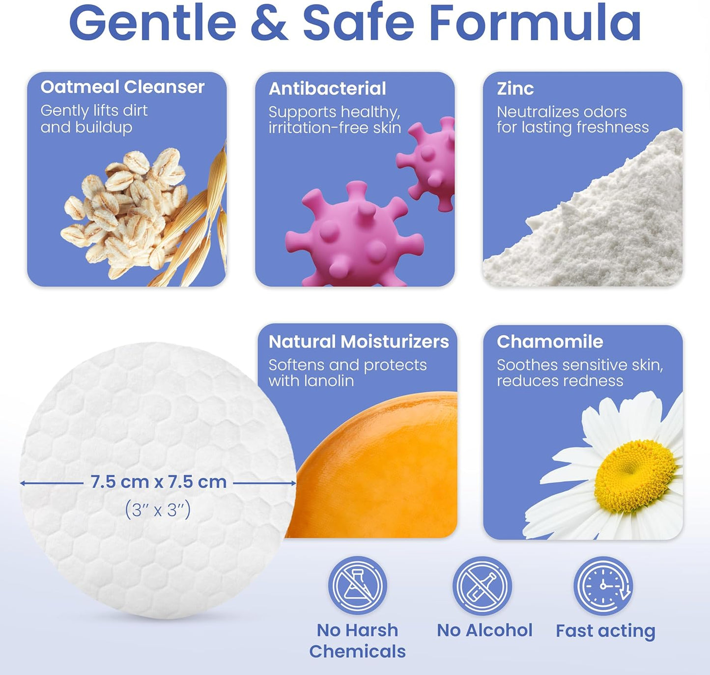 American Kennel Club Pet Eye Wipes for Dogs & Cats – Tear Stain Remover & Eye Discharge Cleaner – Hypoallergenic Grooming Wipes, 100 Count (Oatmeal Scent)