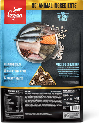 ORIJEN Wild Reserve Dry Dog Food Wild-Caught Fish Recipe 12lb Bag