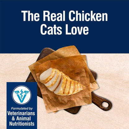 Blue Buffalo True Solutions Hairball Control Adult Dry Cat Food, Made in The USA with Natural Ingredients, Chicken, 3.5-lb. Bag