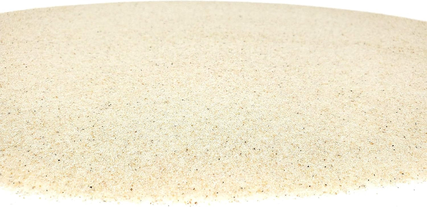 Capcouriers Reptile Sand All Natural Substrate for Reptiles, 2 pounds of Sand