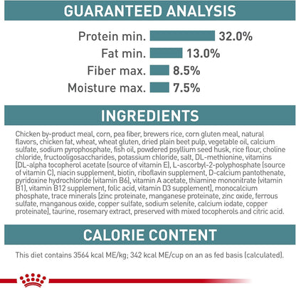 Royal Canin Feline Care Nutrition Hairball Care Adult Dry Cat Food, 14 lb Bag