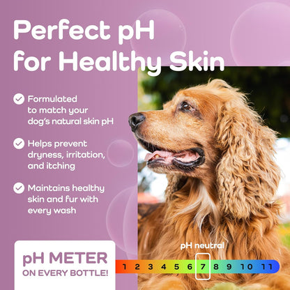 Gentle Detangle Dog Conditioner – 8-in-1 Leave-in Moisturizing Formula | Puppy Safe | Detangles & Softens Fur | 475 ml | for All Coat Types