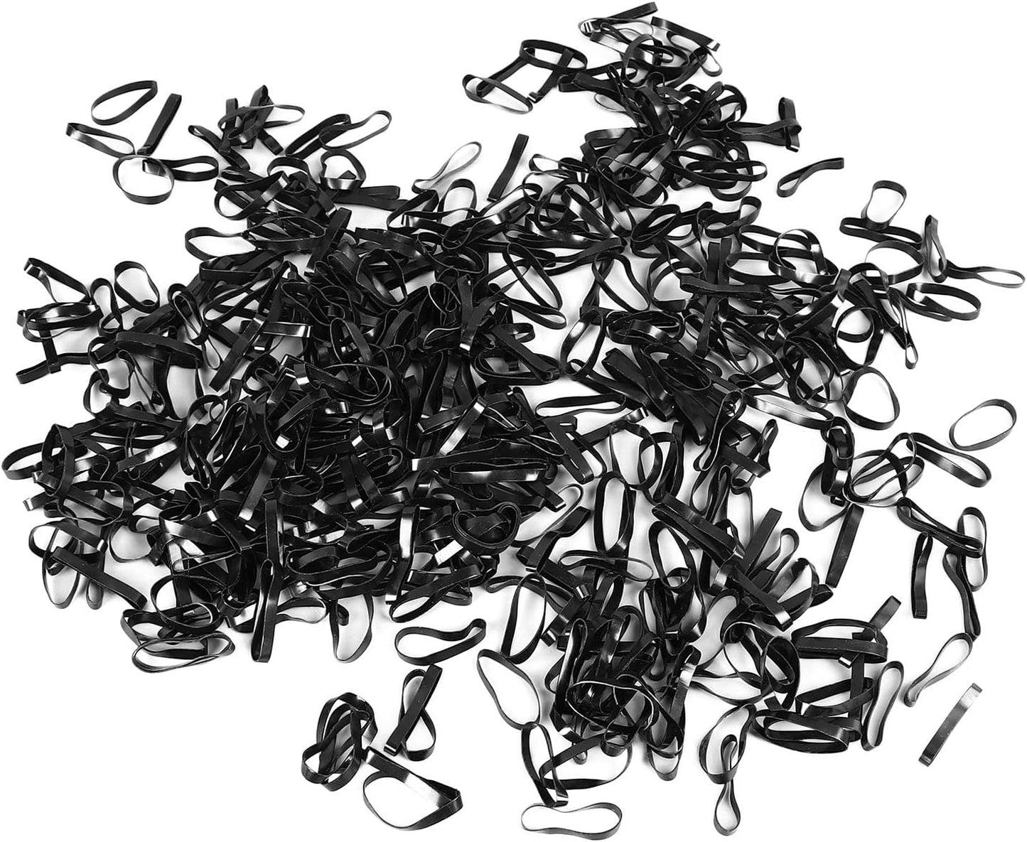 450Pcs Horse Rubber Bands, Coat Care Silicone Horse Hair Bands Multifunctional Elastic for Farm Daily 450Pcs Rubber, Soft Flexible Elastic Mane Holders