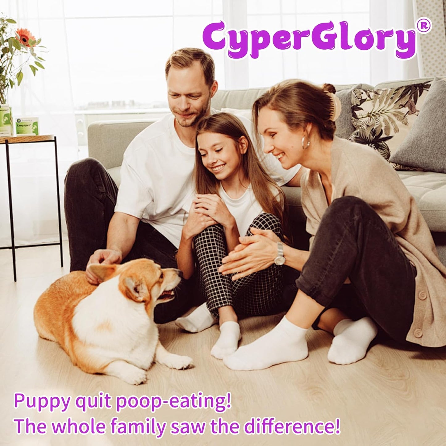 No Poop Chews for Dogs - 120 Chews Stool Eating Deterrent with Probiotics & Digestive Enzymes Supplement - Teeth Health & Immune - No Poop Eating Deterrent for Dogs - Made in USA