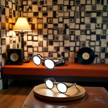 2Pcs Black Glasses Pet Dog Cute Glasses Clear Lens Retro Glasses Photo Props Cat Sun Glasses for Small Dogs Cats Cosplay Costume, Pet Supplies Apparel Accessories