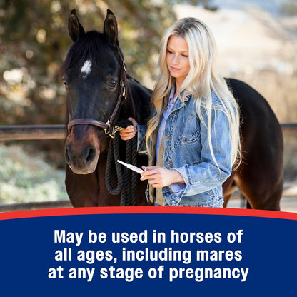 Farnam IverCare (ivermectin Paste) 1.87% for Horses, Anthelmintic and Boticide, 0.21 Ounces, Horse Dewormer, Ivermectin Apple-Flavored Paste, Up to 1,250 lbs