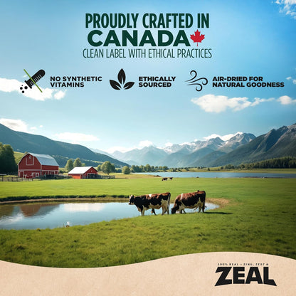 ZEAL Canada Air-Dried Cat Food Chicken Recipe - High Protein, Natural Superfoods, Nutrient Rich, No Fillers, Grain Free, Complete & Balanced (Chicken, 5 oz)