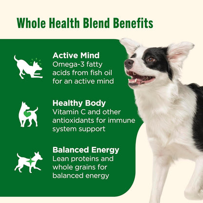 Nutrish Dry Dog Food Real Chicken & Veggies Recipe Whole Health Blend, 40 lb. Bag, (Rachael Ray)