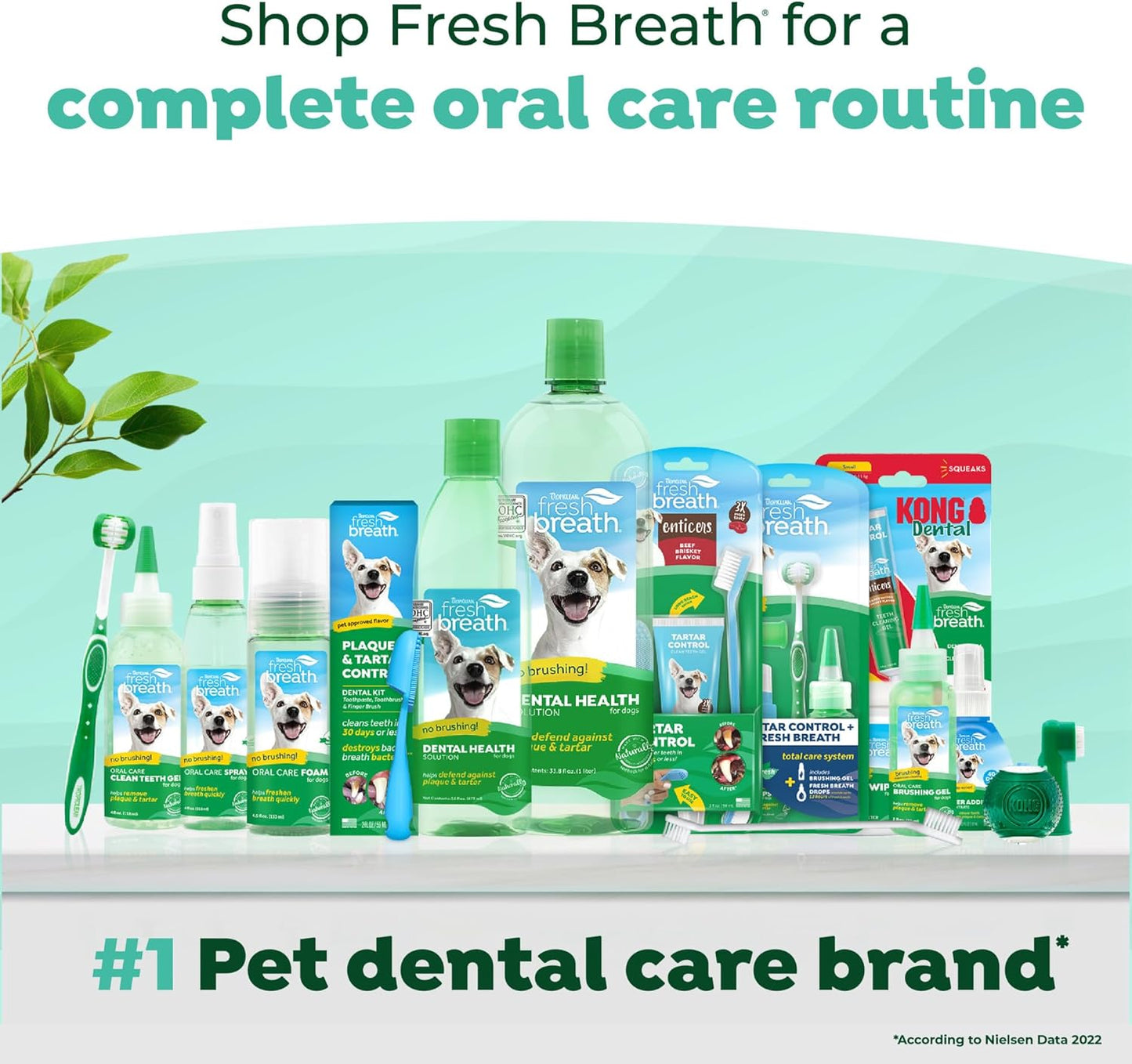 TropiClean Fresh Breath - Dog Toothpaste - Dog Teeth Cleaning Peanut Butter & Honey Flavor - Freshens Breath and Cleans Teeth - 2oz