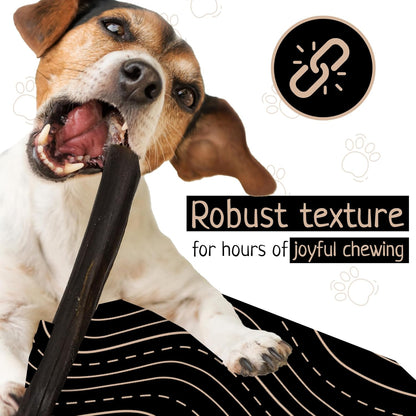 Collagen Sticks - 12 Inch Beef Collagen Sticks for Dogs - Collagen Chews for Dogs - Long Lasting Collagen Sticks for Small Dogs - Supports Healthy Joints, Skin & Coat - Pack of 10