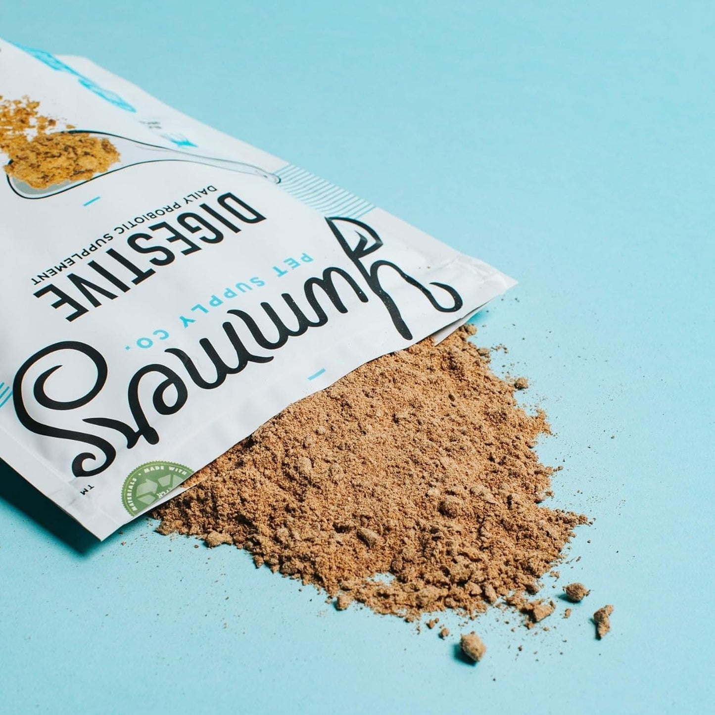 Yummers Premium Digestive Supplement for Dogs, Daily Probiotic Supplements, Elk Recipe, 8 oz. - All-Natural Freeze-Dried Dog Food Supplement Toppers - Flavor Dog Food Topper for Digestive Health