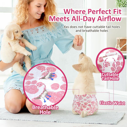 Dono Dog Diapers Female, X-Small, 32 Count